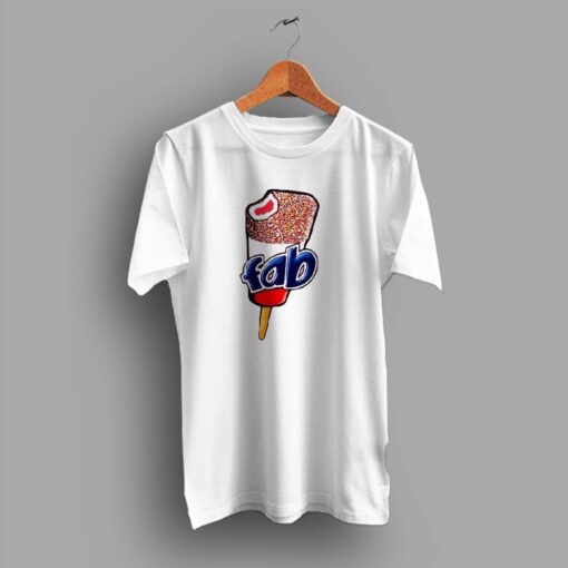 Vintage Fab Ice Cream Lolly Summer T Shirt