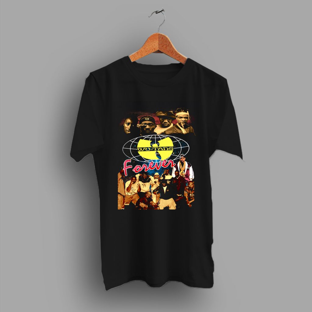 Wu Tang Clan Chocolate Deluxe Vintage T Shirt - Hotvero