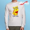 Winnie The Pooh Thug Life Long Sleeve T Shirt Style