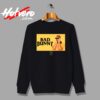 Bad Bunny Black And Yellow Custom Sweatshirt