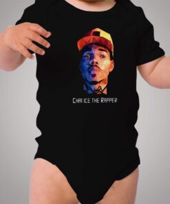 Chance The Rapper Potrait Baby Onesie