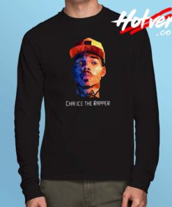 Chance The Rapper Potrait Long Sleeve T Shirt