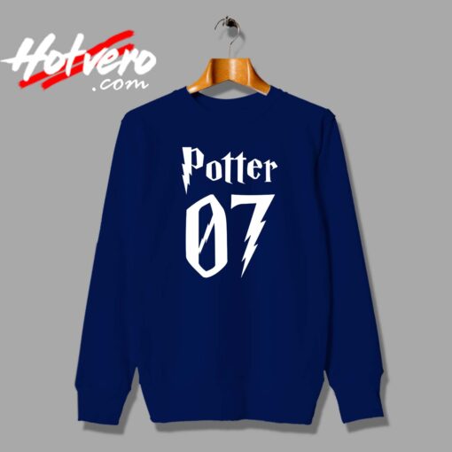 Cheap Harry Potter 07 Number Custom Sweatshirt