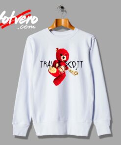 Cheap Travis Scott Bear Custom Sweatshirt