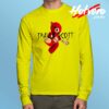 Cheap Travis Scott Bear Long Sleeve T Shirt