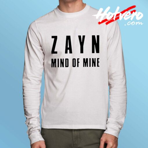 Cheap Zayn Malik Mind Of Mine Long Sleeve T Shirt