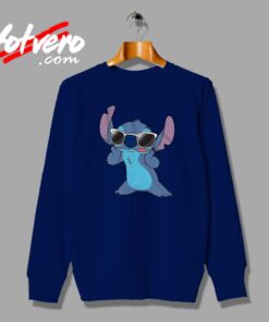 Cute Disney Lilo Stitch Sunglasses Custom Sweatshirt