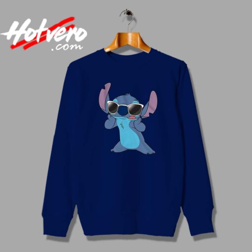 Cute Disney Lilo Stitch Sunglasses Custom Sweatshirt