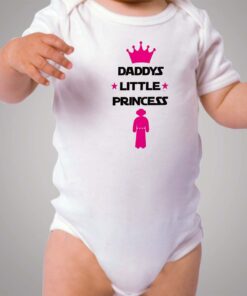 Daddys Little Princess Star Wars Baby Onesie