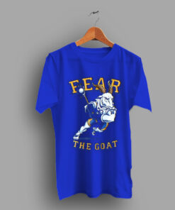 Football College Fear The Goat T Shirt