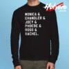 Friends TV Show All Character Long Sleeve T Shirt