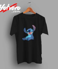 Funny Disney Lilo Stitch Winky Wink Custom T Shirt