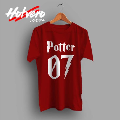 Harry Potter 07 Number Custom T Shirt