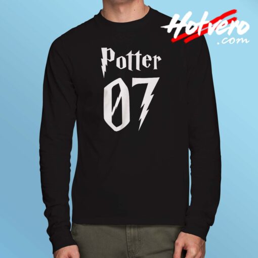 Harry Potter 07 Number Long Sleeve T Shirt