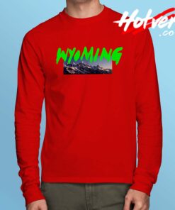 Kanye West Wyoming Long Sleeve T Shirt