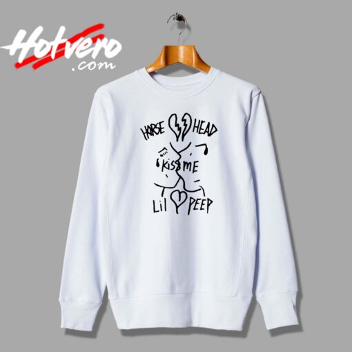 Lil Peep Hellboy Kiss Me Custom Sweatshirt