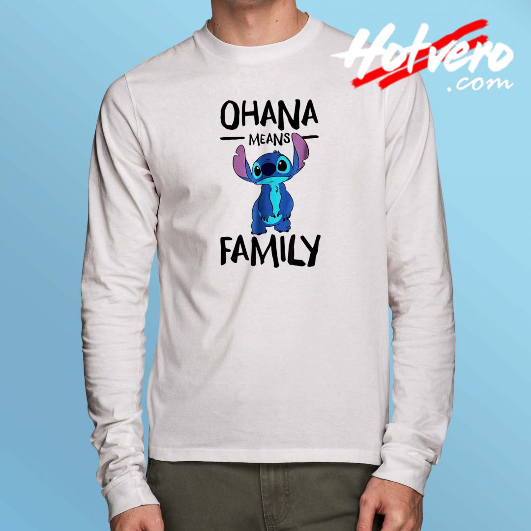 Lilo Stitch Hangry Long Sleeve T Shirt - Hotvero.com