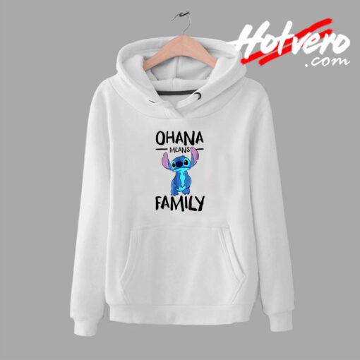 Lillo Stitch Ohana Means Family Unisex Hoodie