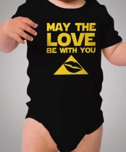 May The Love Be With You Baby Onesie