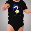 Panda Dabbing Swag Style Baby Onesie