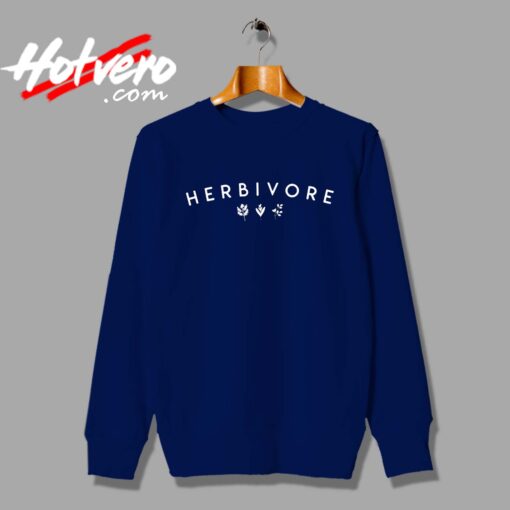 Vegan Herbivore Plant Custom Sweatshirt