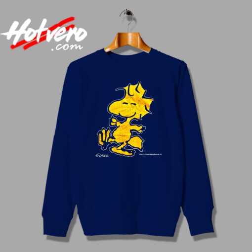 Vintage 90s Peanuts Woodstock Custom Sweatshirt