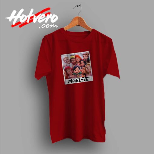 Wreck It Ralph Princess Selfie Custom T Shirt