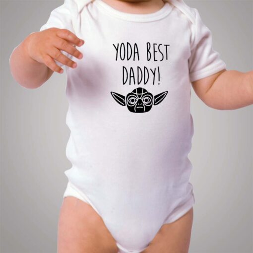 Yoda Star Wars Best Daddy Baby Onesie