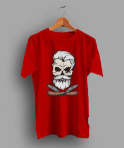 Let Get Barbershop Skull Vintage T Shirt