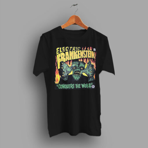 Misfits White Zombie Electric Frankenstein Punk Horror T Shirt