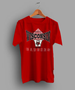 Streetwear NCAA University Sports Wisconsin Badgers College T Shirt