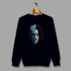 Game Of Thrones Jon Snow White Walker Two Face Sweatshirt