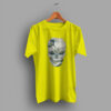 The Great Yellow Wave Off Japanese Style Skull T Shirt