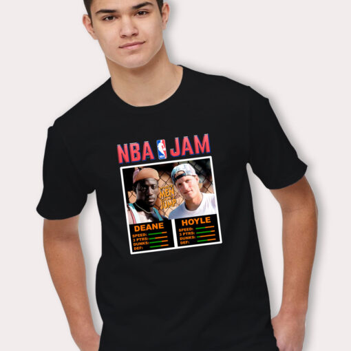 NBA Jam Deane Hoyle White Men Can’t jump T shirt