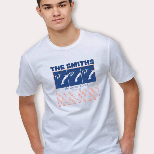 The Smiths Queen Is Dead US Tour Vintage T Shirt