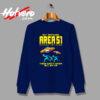 1st Annual Area 51 Fun Run Sweatshirt