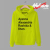 Ayanna Alexandria Rashida and Ilhan Hoodie