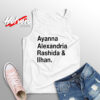 Ayanna Alexandria Rashida and Ilhan Tank Top