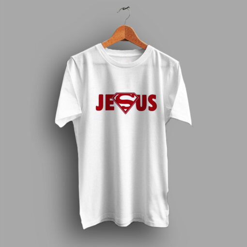 Christian Graphic Superman Jesus Cute T Shirt