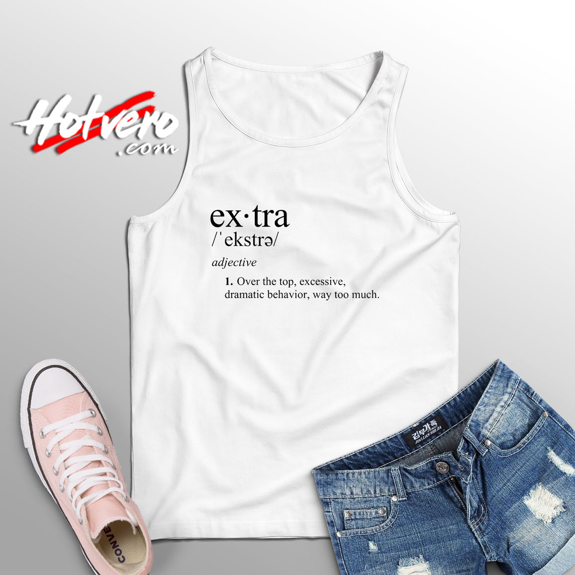 Extra Definition Funny Flowy Tank Top By Hotvero Com