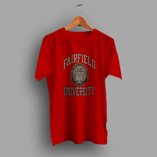 Fairfield University 80s College T Shirt