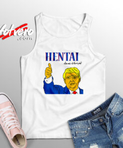 Funny Donald Trump Hentai Tank Top