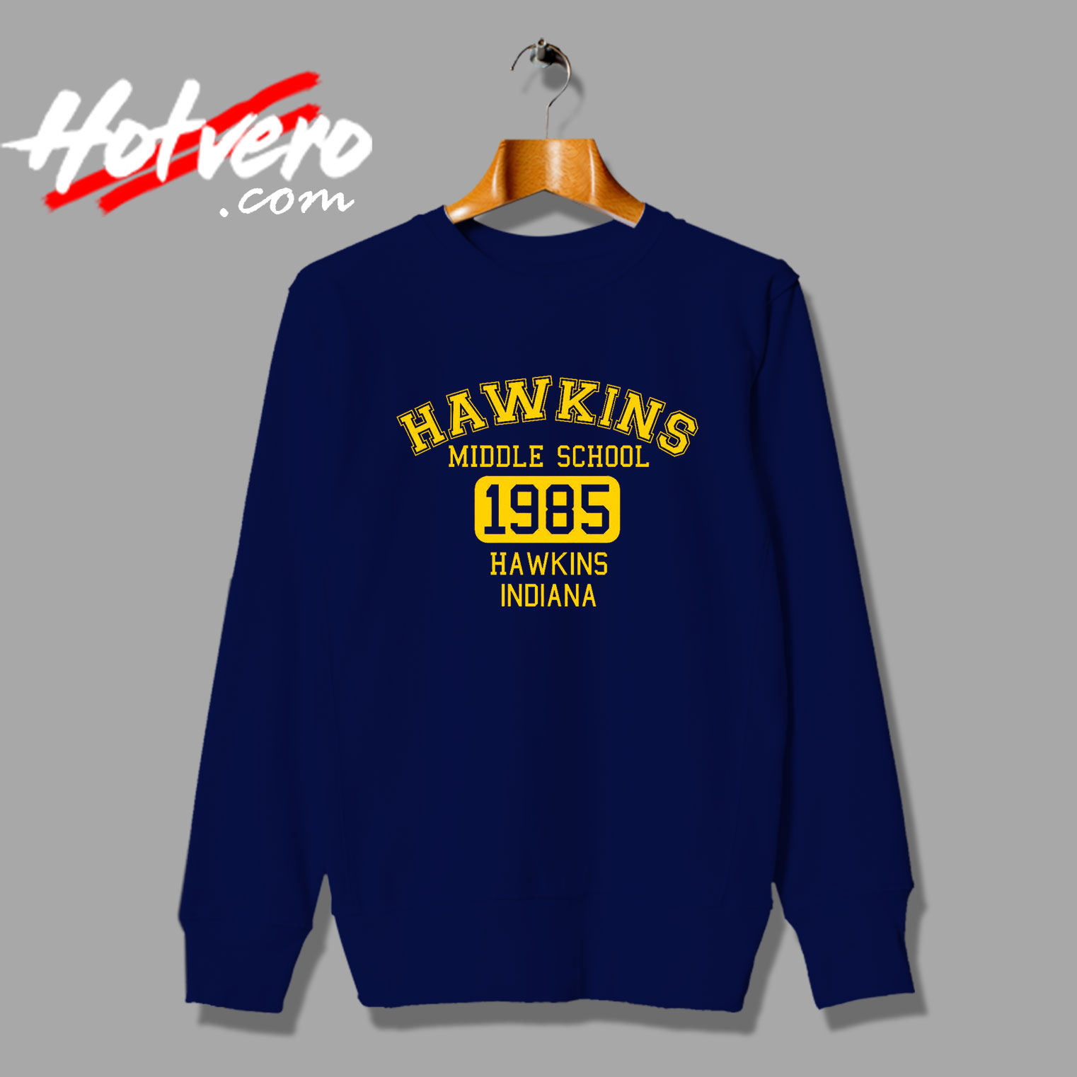 hawkins middle school sweatshirt