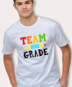 Team Third Grade Squad Crew T Shirt