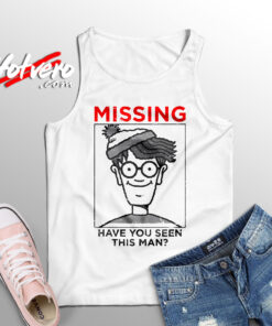 Missing Waldo Have You Seen This Man Tank Top