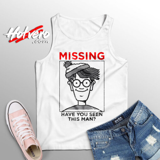 Missing Waldo Have You Seen This Man Tank Top