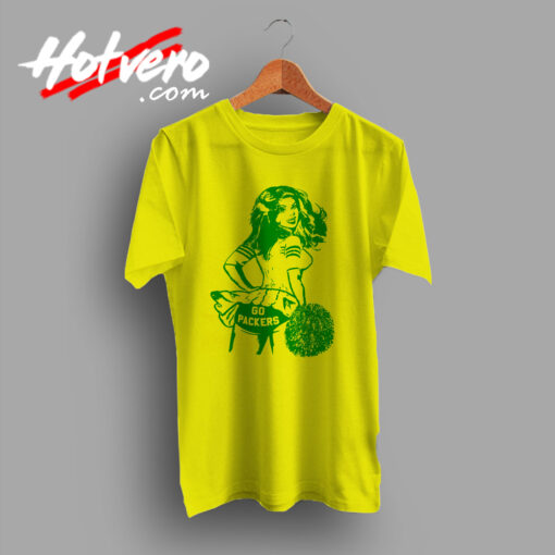 Go Packers Vintage Girl T Shirt