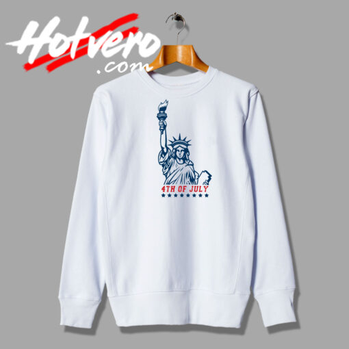 4th of july Liberty Enlightening the World Sweatshirt