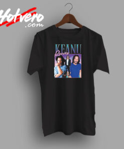 Kenau Reeves 80s T Shirt