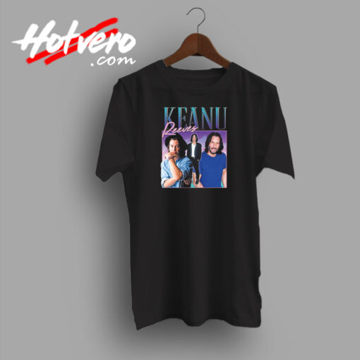 Kenau Reeves 80s T Shirt